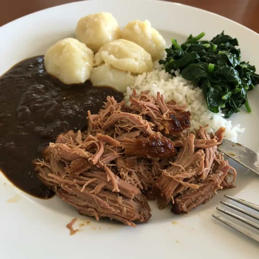 Foto deliciosa de Costela com Batata e Agrião pronta para servir - Carnes & Frango