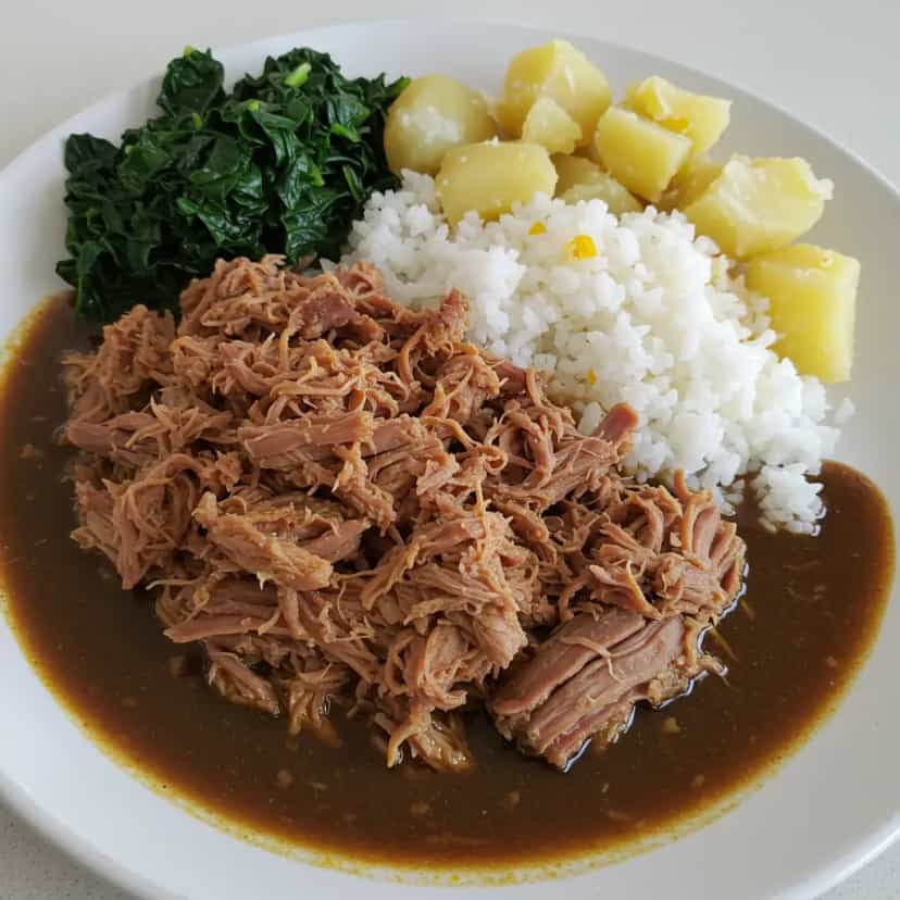 Foto deliciosa de Costela com Batata e Agrião pronta para servir - Carnes & Frango