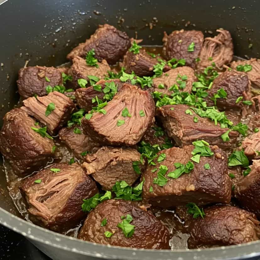 Foto deliciosa de Costela de Boi na Panela de Pressão pronta para servir - Carnes & Frango