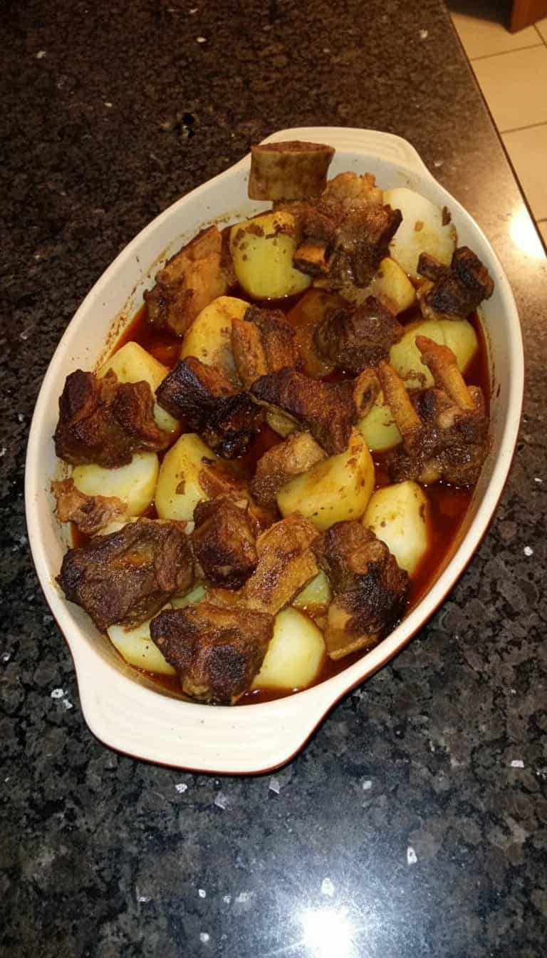 Foto deliciosa de Costela Gaúcha Assada Leve pronta para servir - Carnes & Frango