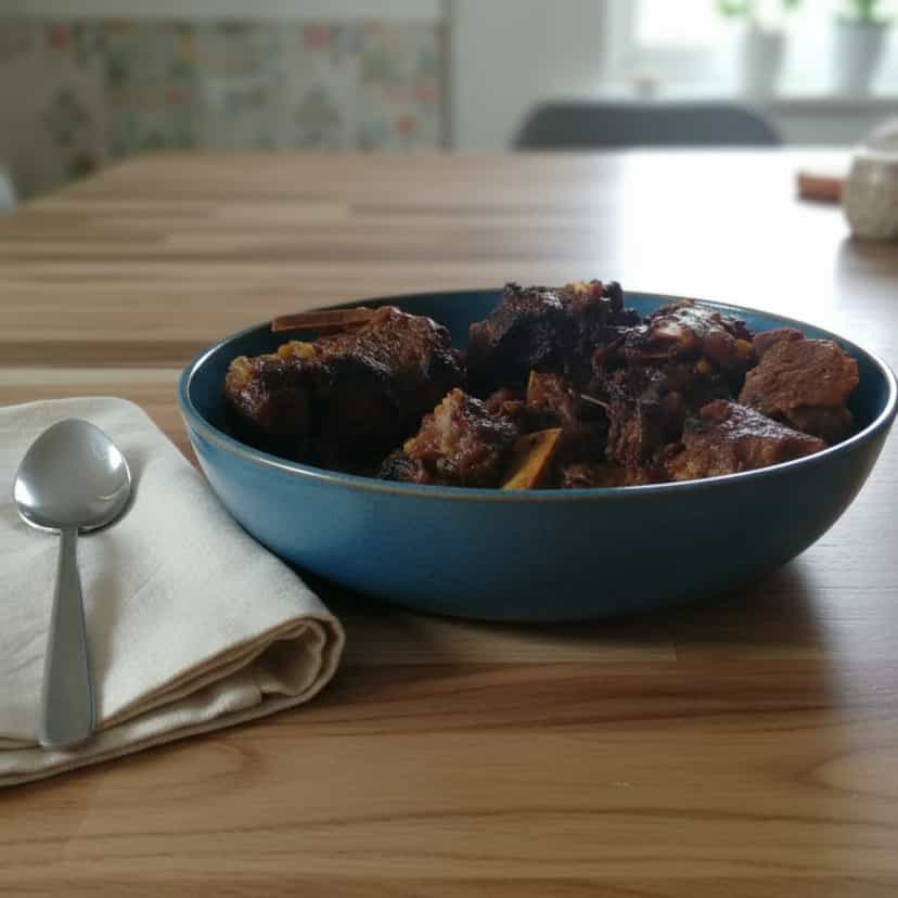 Foto deliciosa de Costela Gaúcha na Panela de Pressão pronta para servir - Carnes & Frango