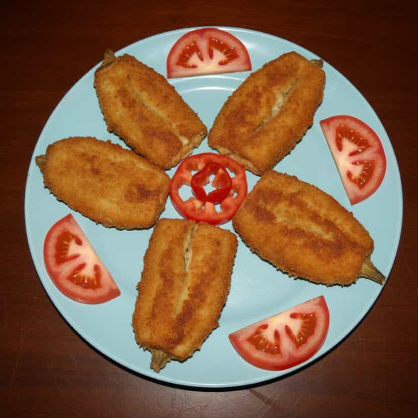 Foto deliciosa de Costeletas de Sardinha Crocantes pronta para servir - Peixes & Frutos do Mar