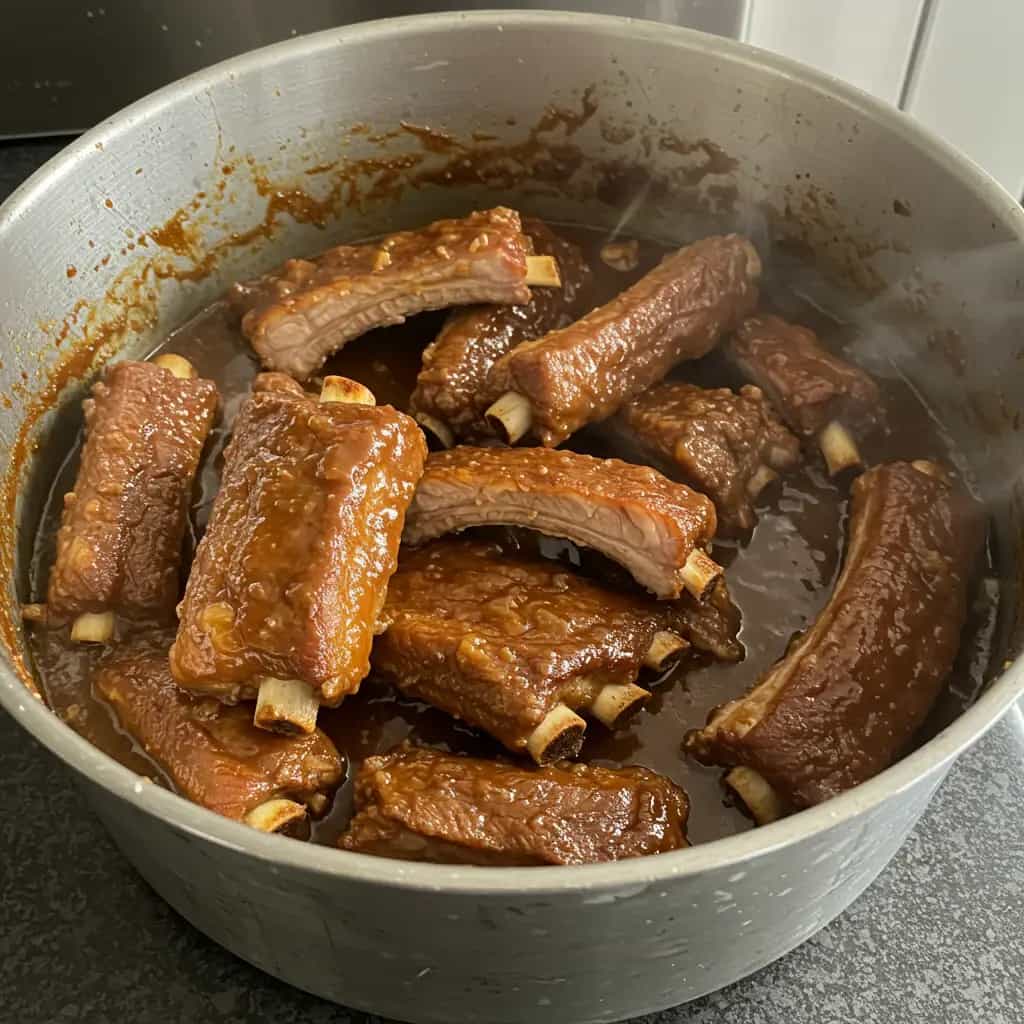 Costelinha Assada ao Molho