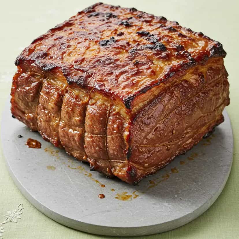Foto deliciosa de Costelinha de Porco Assada com Ervas pronta para servir - Carnes & Frango