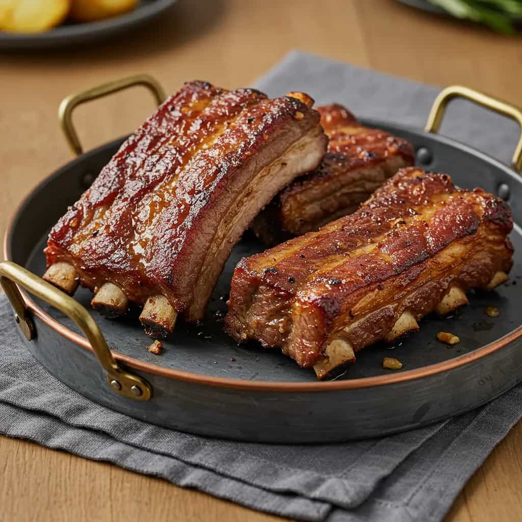 Costelinha Suína Assada na Airfryer