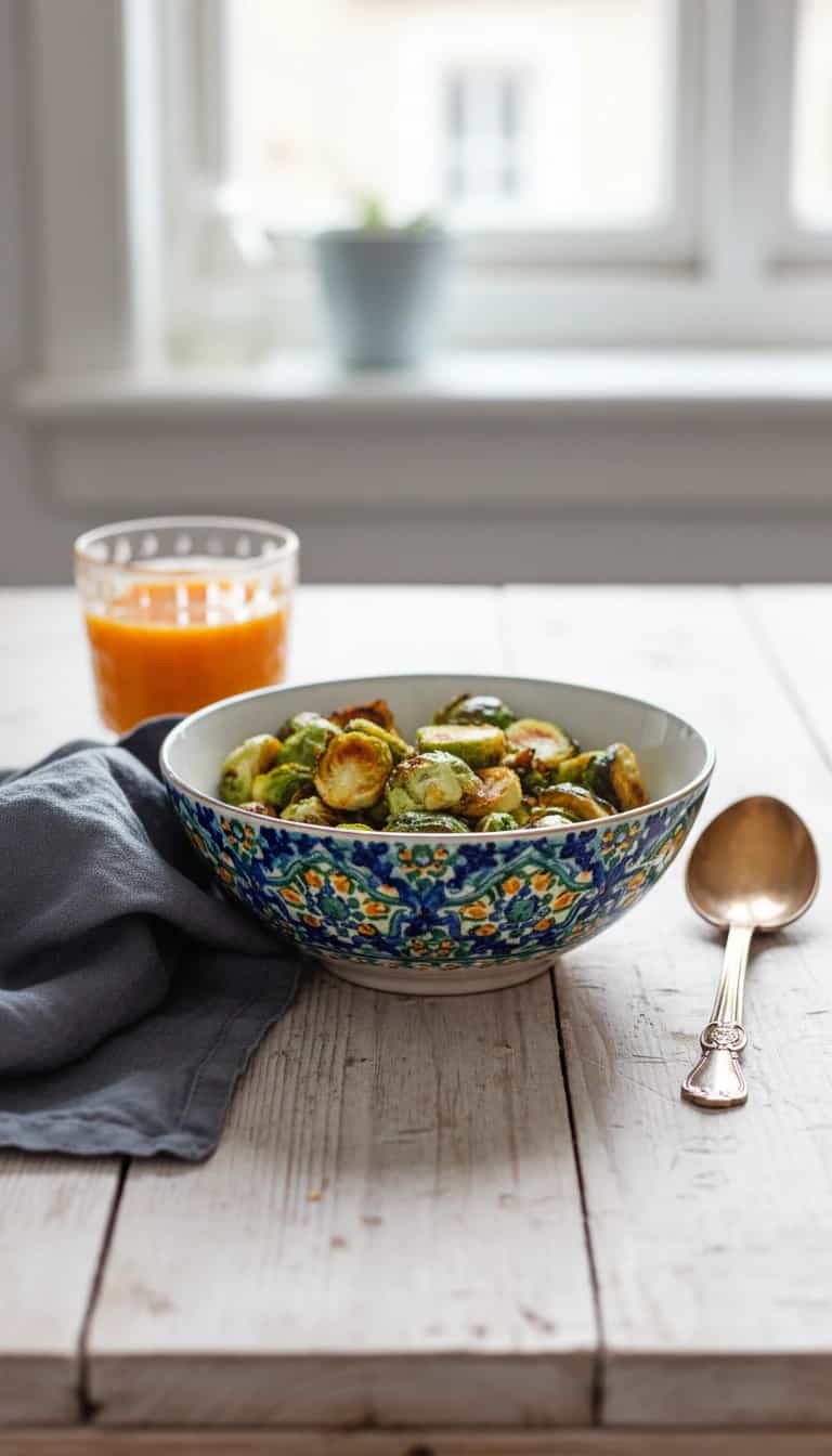 Foto deliciosa de Couve-de-Bruxelas na Manteiga pronta para servir - Outras Receitas