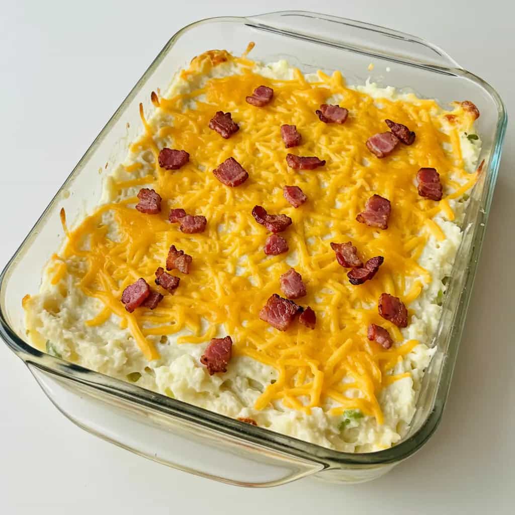 Couve-flor Gratinada com Bacon