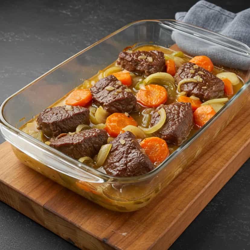 Foto deliciosa de Coxão Duro ao Molho pronta para servir - Carnes & Frango