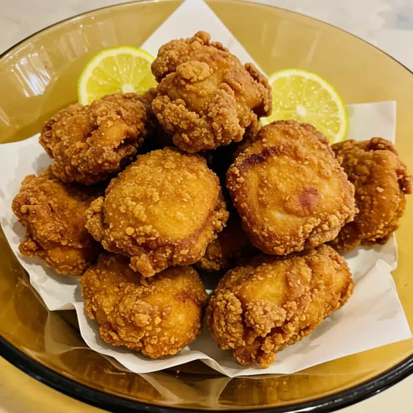 Foto deliciosa de Coxas de Frango Empanadas pronta para servir - Carnes & Frango