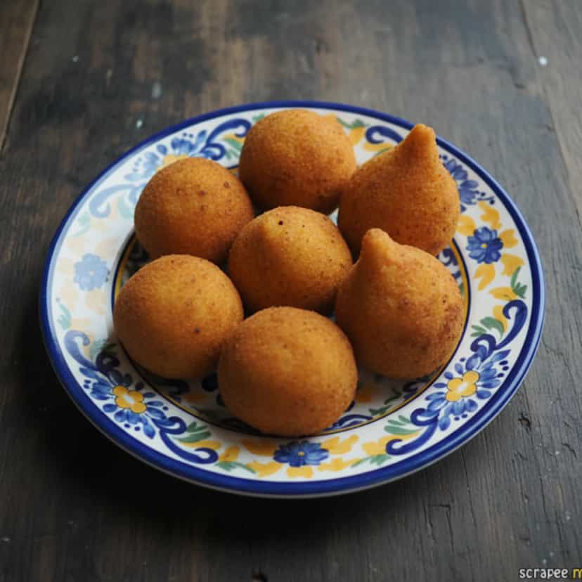 Foto deliciosa de Coxinha de Frango pronta para servir - Salgadinhos