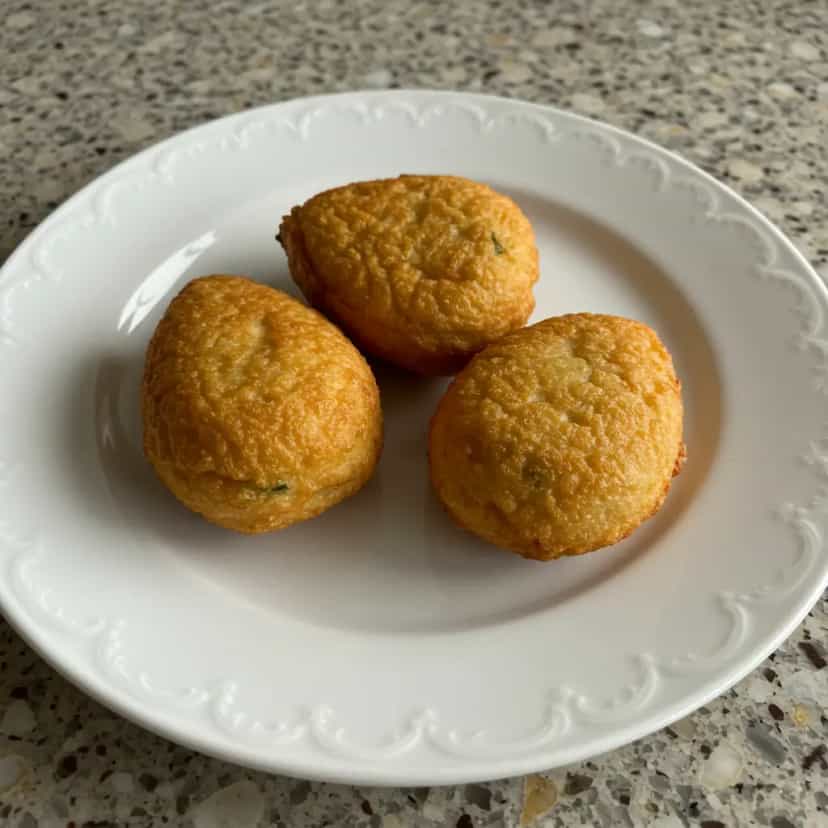Foto deliciosa de Coxinha de Galinha Tradicional pronta para servir - Salgadinhos