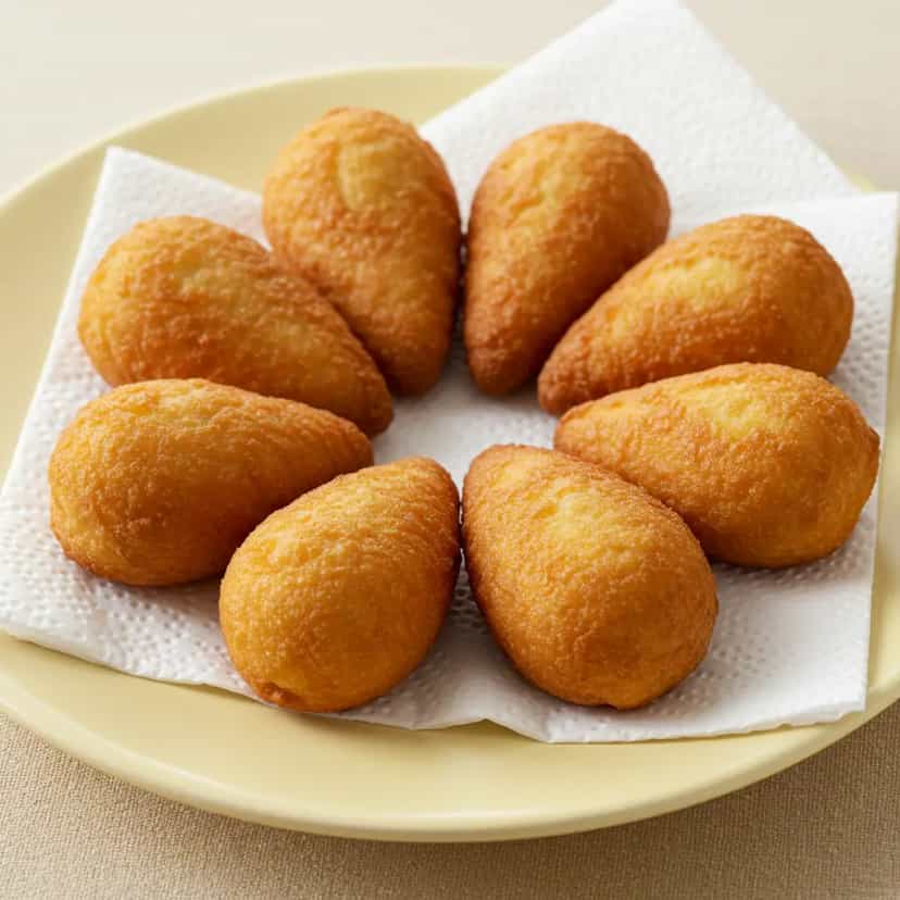 Foto deliciosa de Coxinha Tradicional pronta para servir - Salgadinhos