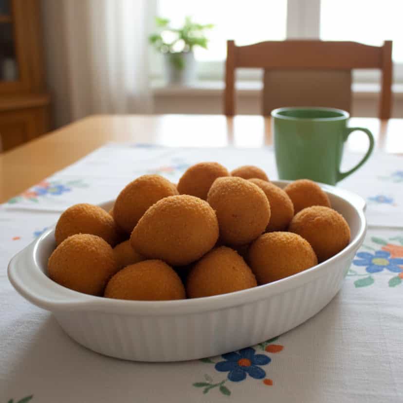 Foto deliciosa de Coxinhas de Frango Cremosas pronta para servir - Salgadinhos