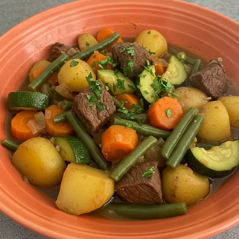 Foto deliciosa de Cozido Completo de Acém pronta para servir - Pratos Brasileiros Icônicos