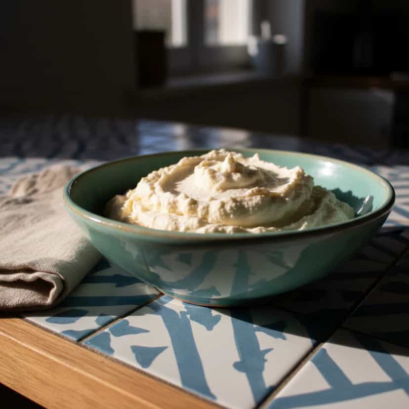 Foto deliciosa de Cream Cheese Caseiro pronta para servir - Pastas & Patês