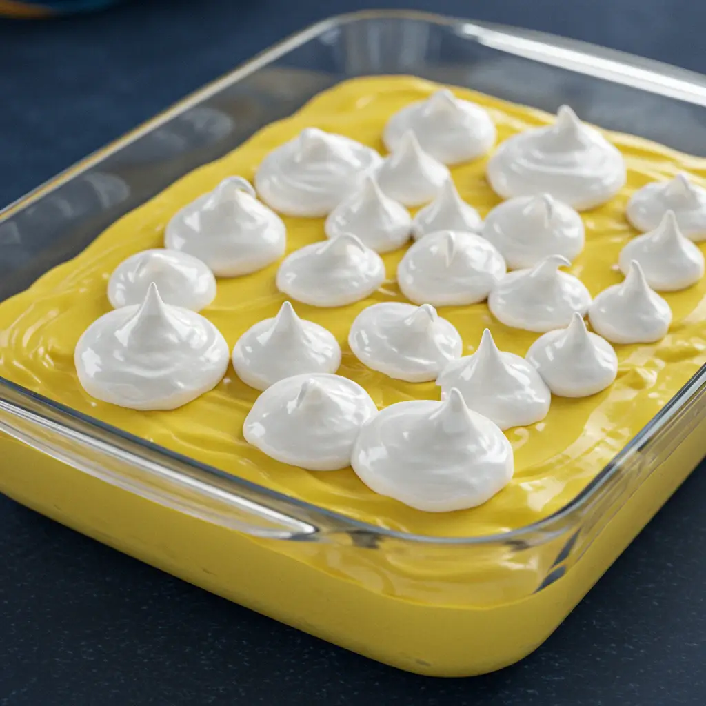 Creme de Abacaxi com Merengue