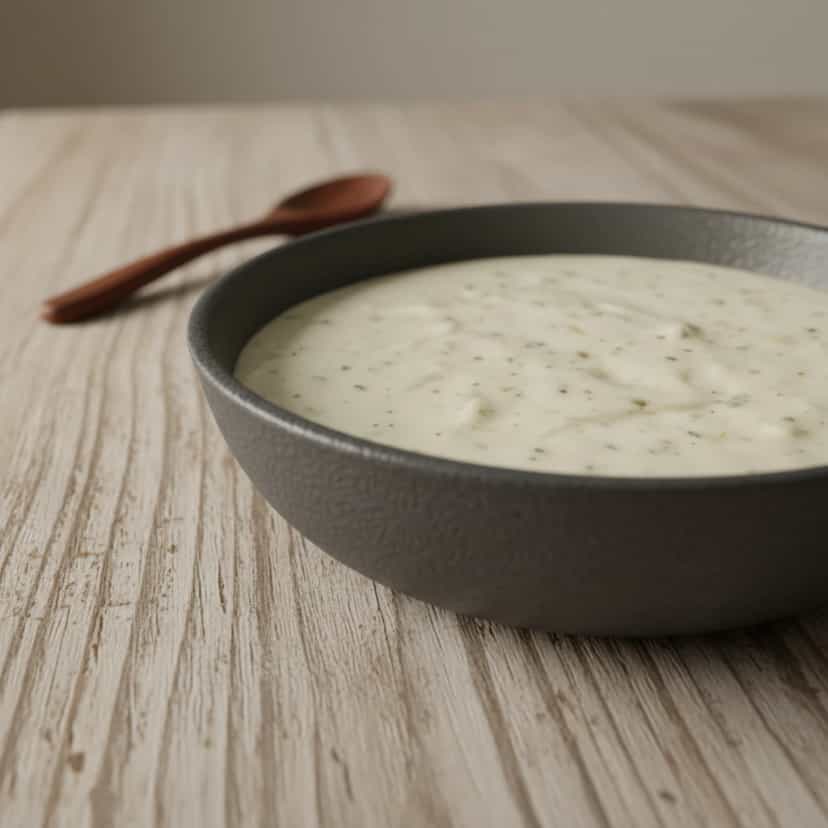 Foto deliciosa de Creme de Alho Temperado pronta para servir - Pastas & Patês