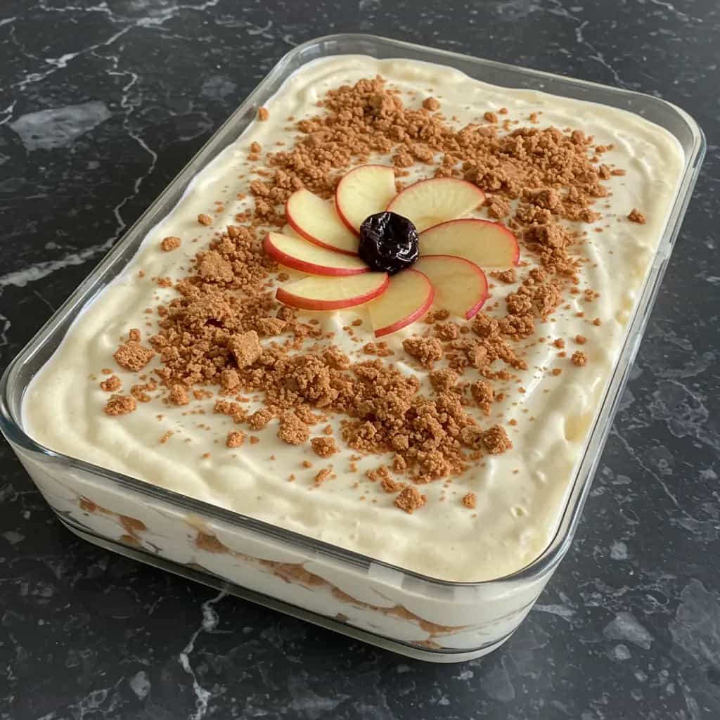 Creme de Biscoito com Frutas