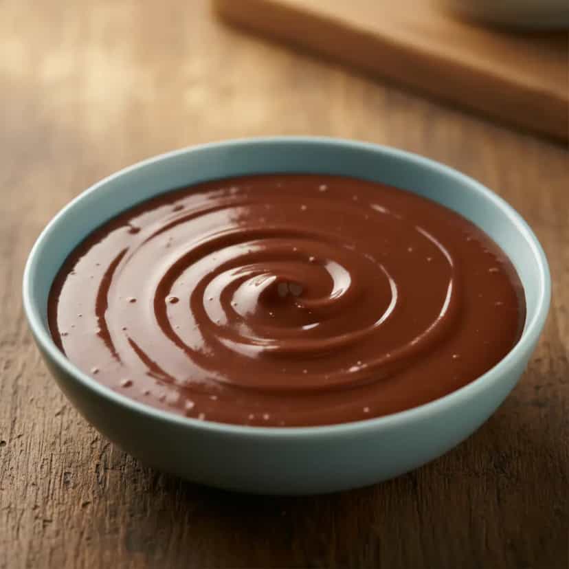 Foto deliciosa de Creme de Chocolate Cremoso pronta para servir - Pudins & Cremes