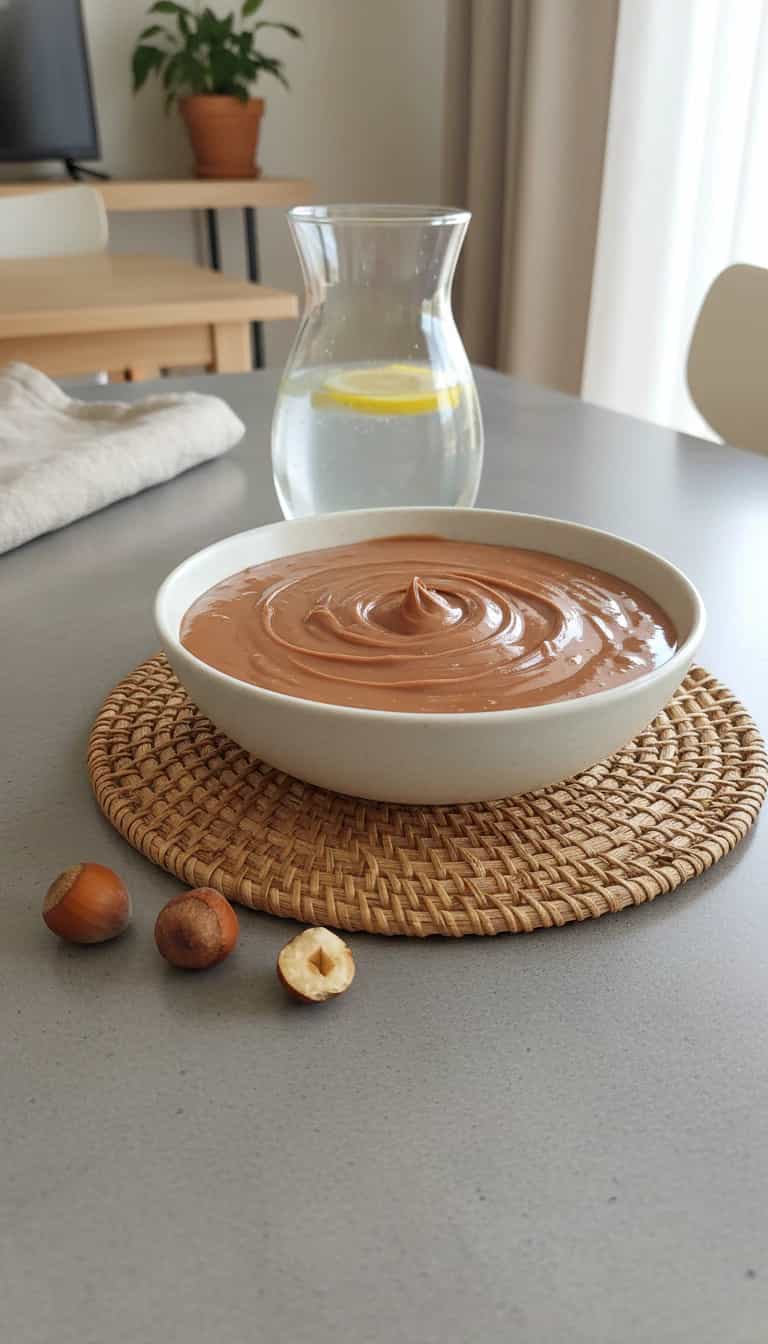 Foto deliciosa de Creme de Chocolate Cremoso pronta para servir - Pudins & Cremes