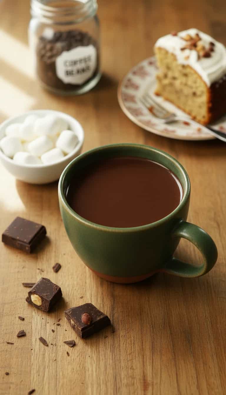 Foto deliciosa de Creme de Chocolate Cremoso pronta para servir - Pudins & Cremes