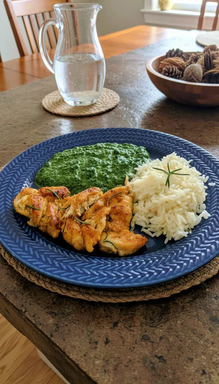 Foto deliciosa de Creme de Espinafre com Parmesão pronta para servir - Sopas & Caldos