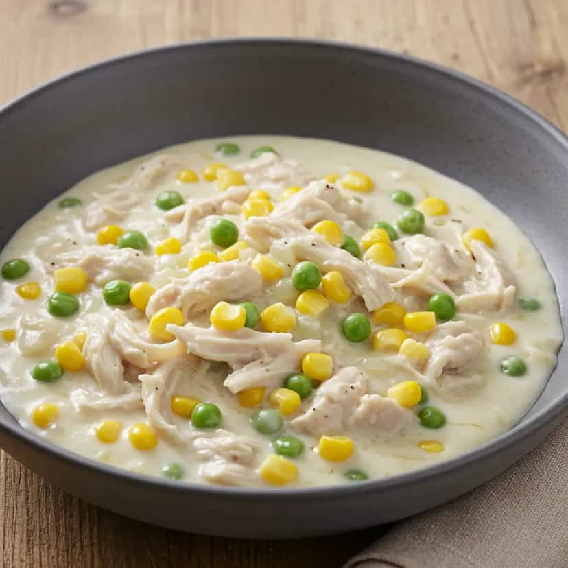 Foto deliciosa de Creme de Frango cremoso pronta para servir - Carnes & Frango