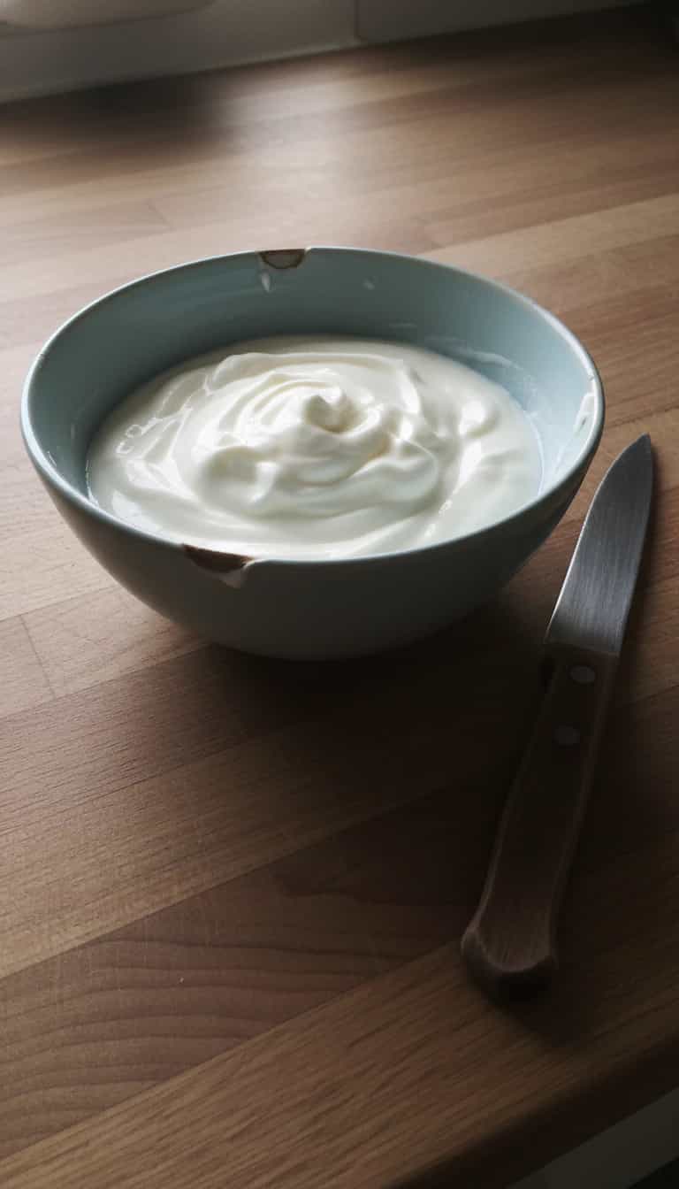 Foto deliciosa de Creme de Leite Caseiro pronta para servir - Outras Receitas