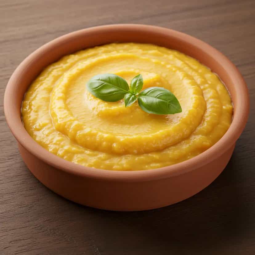 Foto deliciosa de Creme de Milho e Ricota cremoso pronta para servir - Outras Receitas