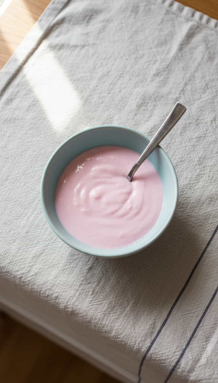 Foto deliciosa de Creme de Ricota com Morango pronta para servir - Pudins & Cremes