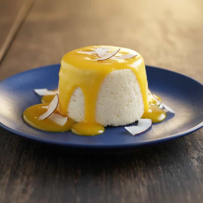 Foto deliciosa de Cremosa Baba de Moça pronta para servir - Pudins & Cremes