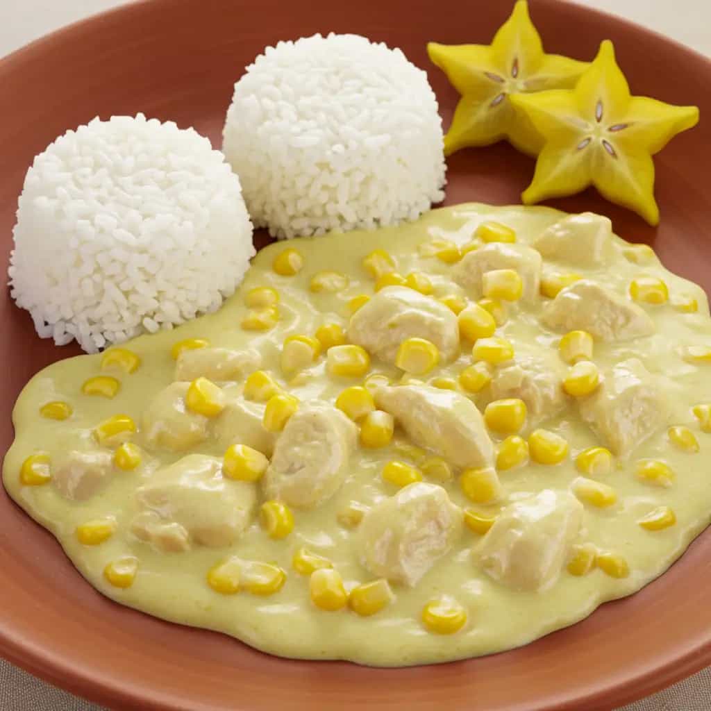 Cremoso Frango com Milho