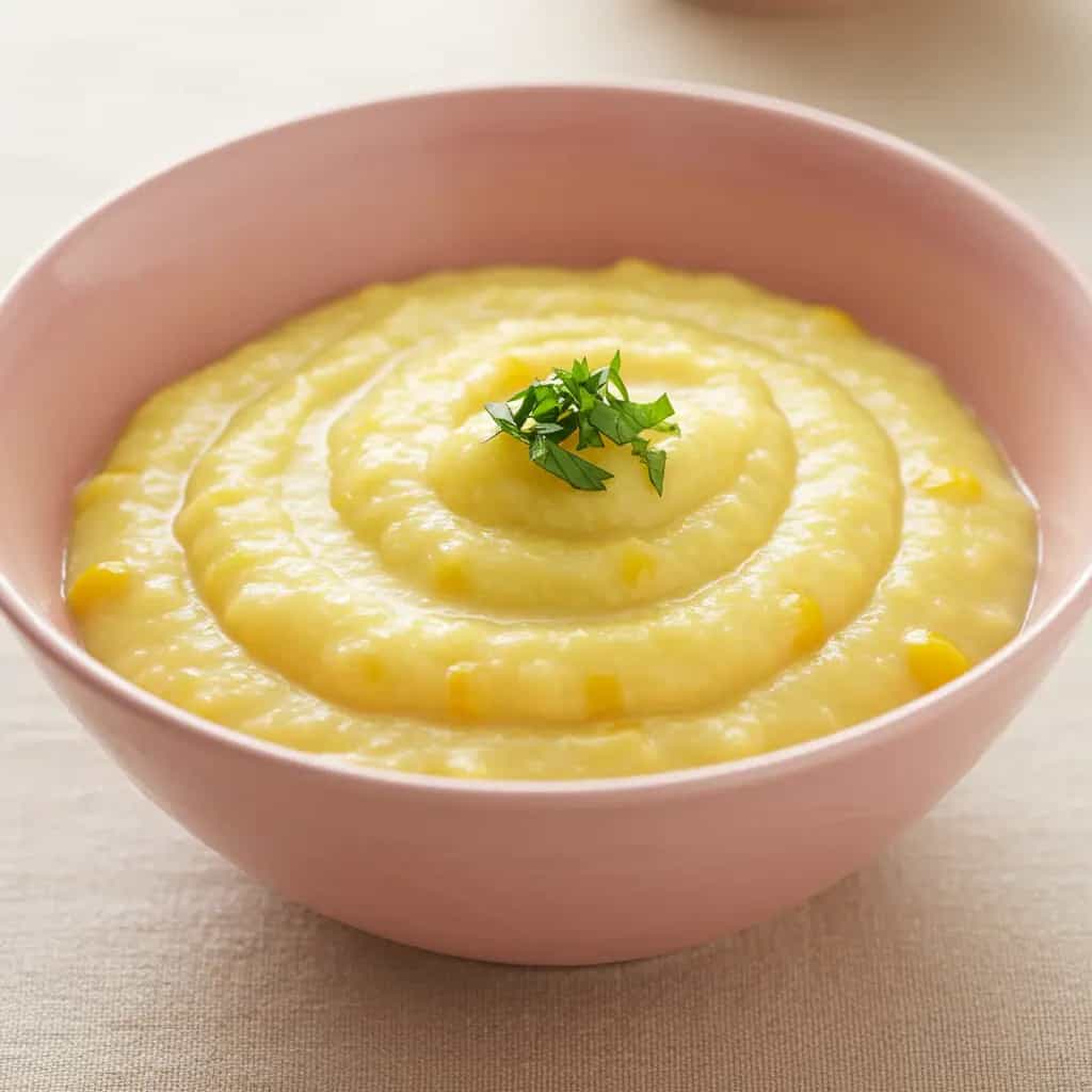 Cremoso Purê de Milho Verde