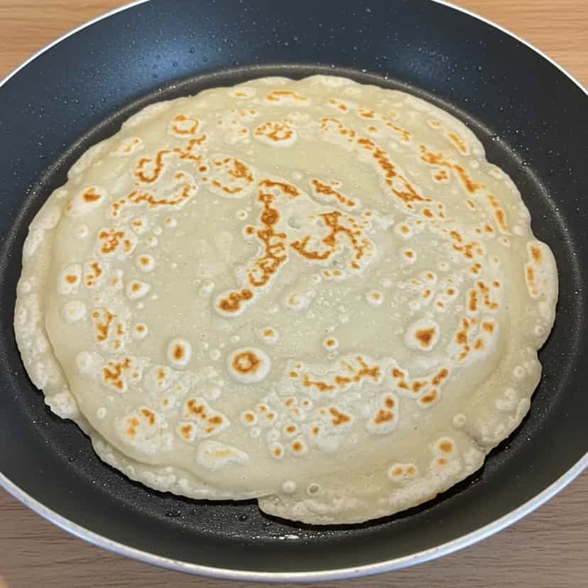 Foto deliciosa de Crepioca Light de Queijo pronta para servir - Tapioca & Cuscuz