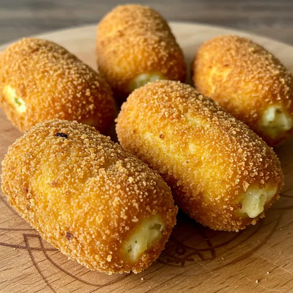 Croquete de Batata com Bacon