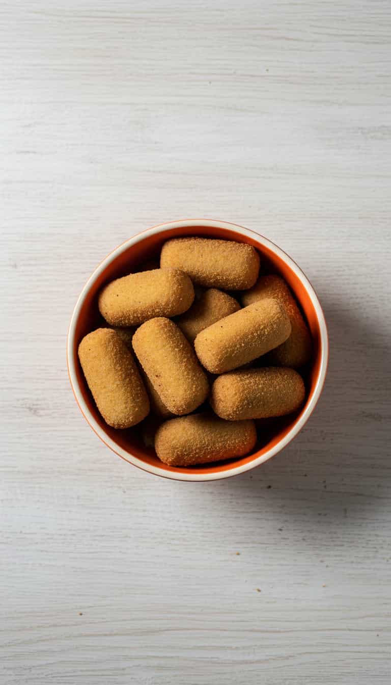 Foto deliciosa de Croquete de Carne pronta para servir - Carnes & Frango