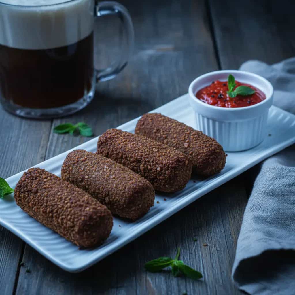 Croquete de Carne e Pimenta
