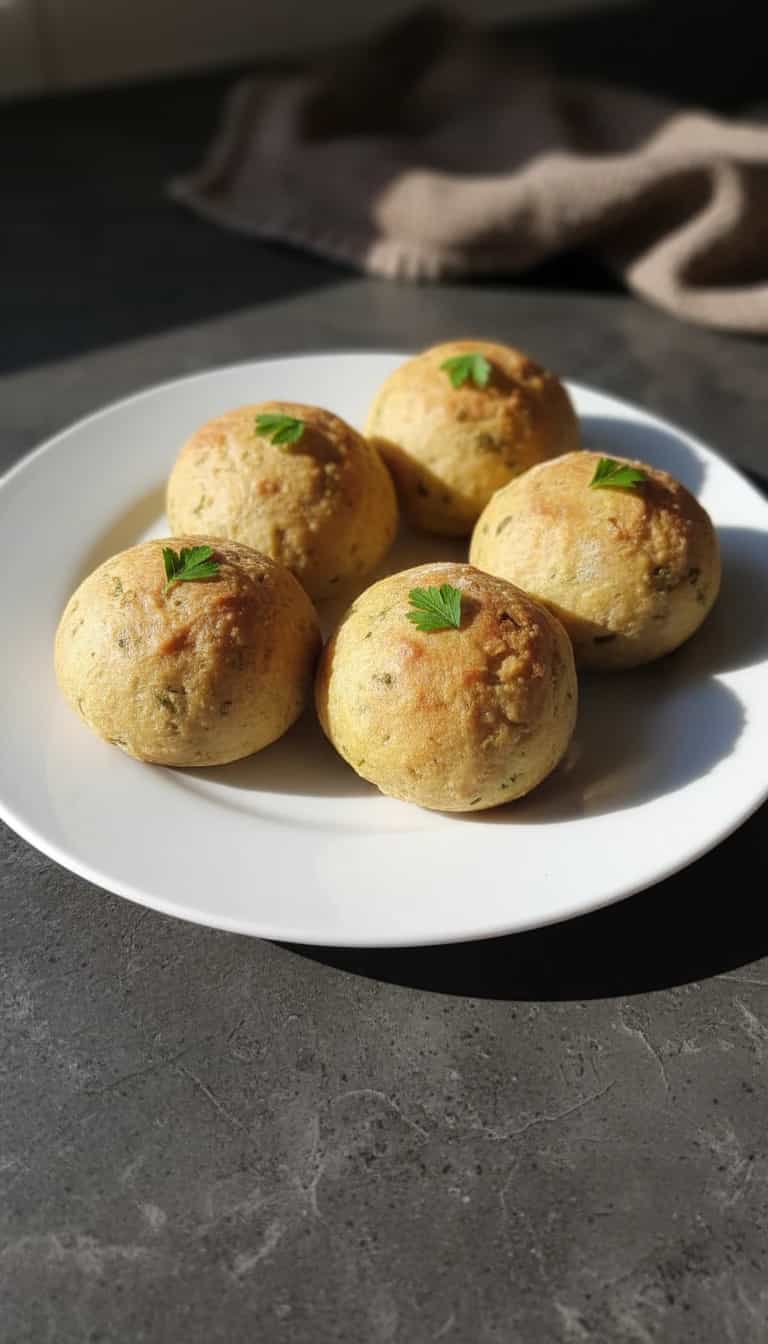Foto deliciosa de Croquete de Frango Cremoso Light pronta para servir - Salgadinhos