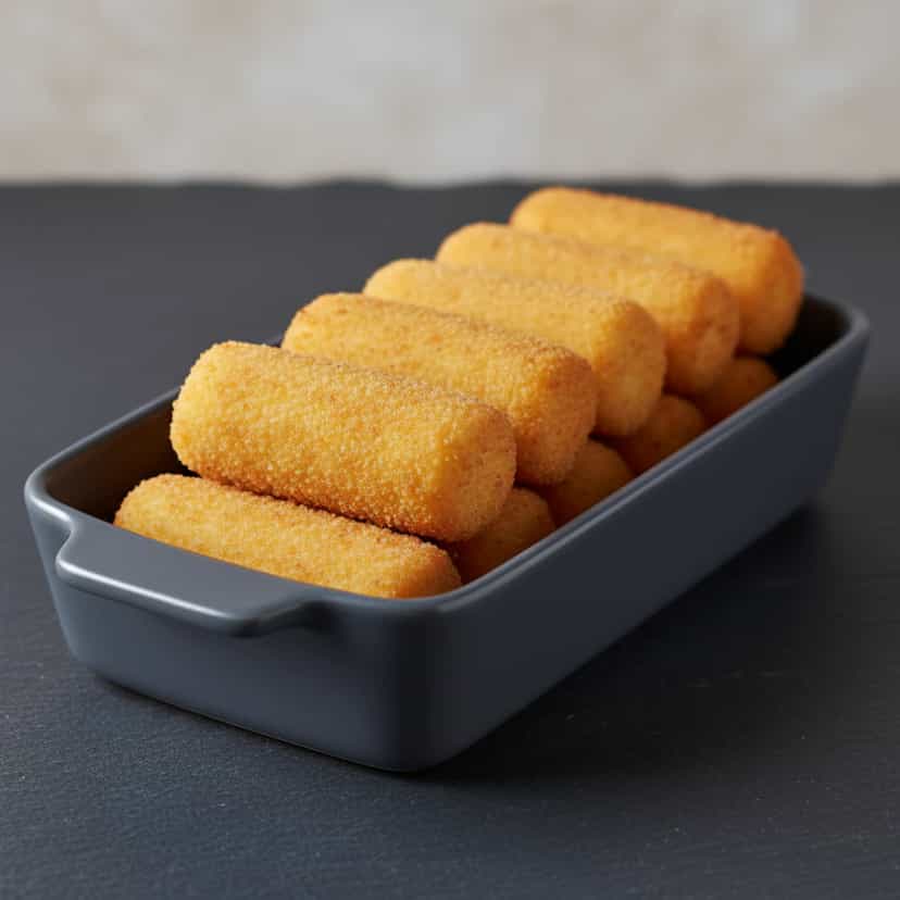 Foto deliciosa de Croquetes de Atum pronta para servir - Salgadinhos