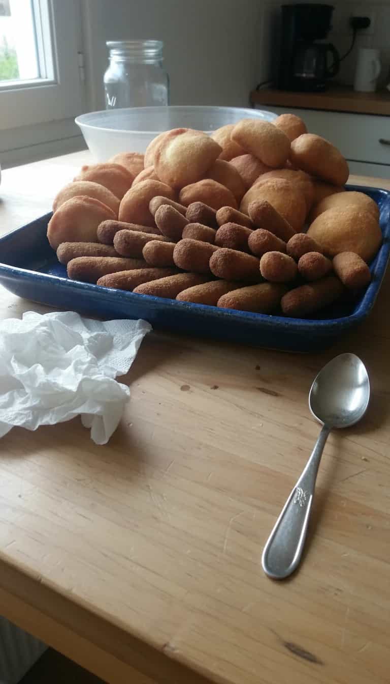 Foto deliciosa de Croquetes de Carne pronta para servir - Salgadinhos