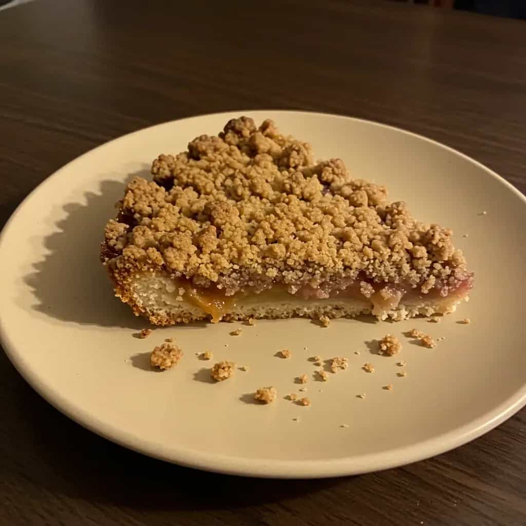 Crumble de Maçã com Canela