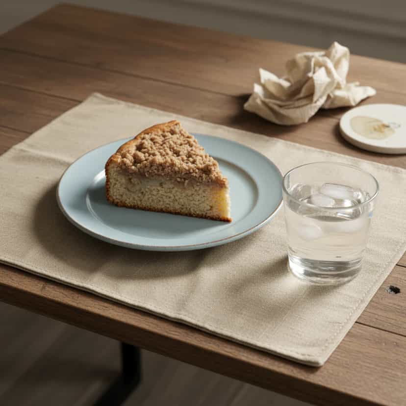 Foto deliciosa de Cuca de Banana com Canela pronta para servir - Bolos & Cupcakes