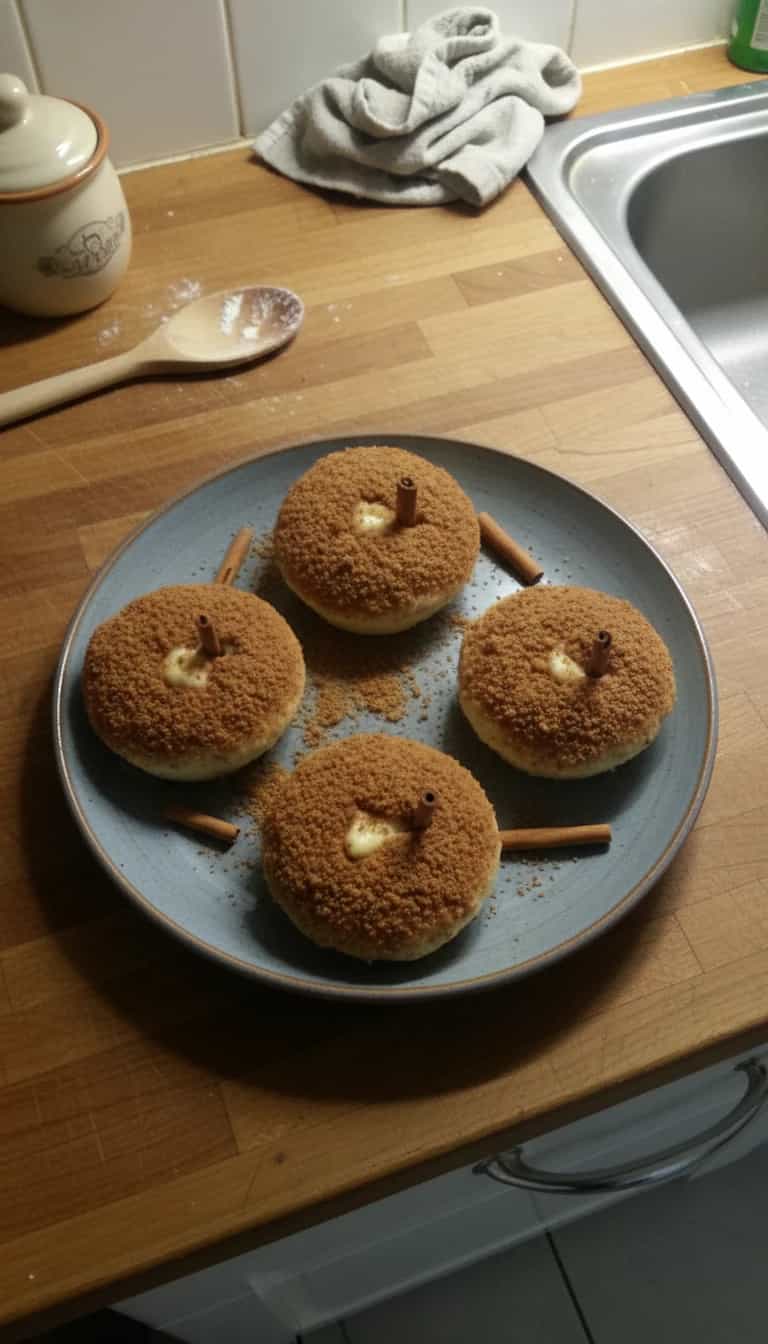 Foto deliciosa de Cuca de Banana com Canela pronta para servir - Bolos & Cupcakes
