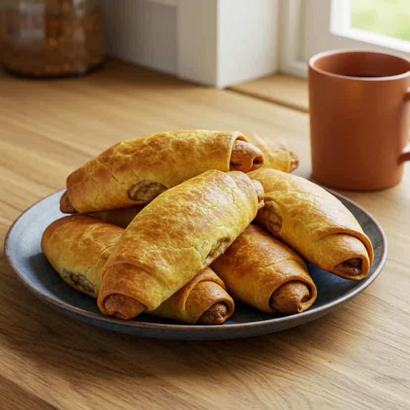 Foto deliciosa de Cuca Enrolada Caseira pronta para servir - Bolos & Cupcakes