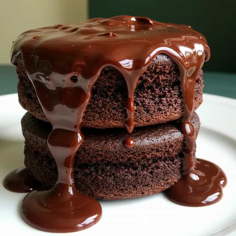 Foto deliciosa de Cupcake de Chocolate no Microondas pronta para servir - Bolos & Cupcakes