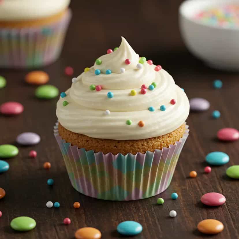 Foto deliciosa de Cupcakes Coloridos pronta para servir - Bolos & Cupcakes