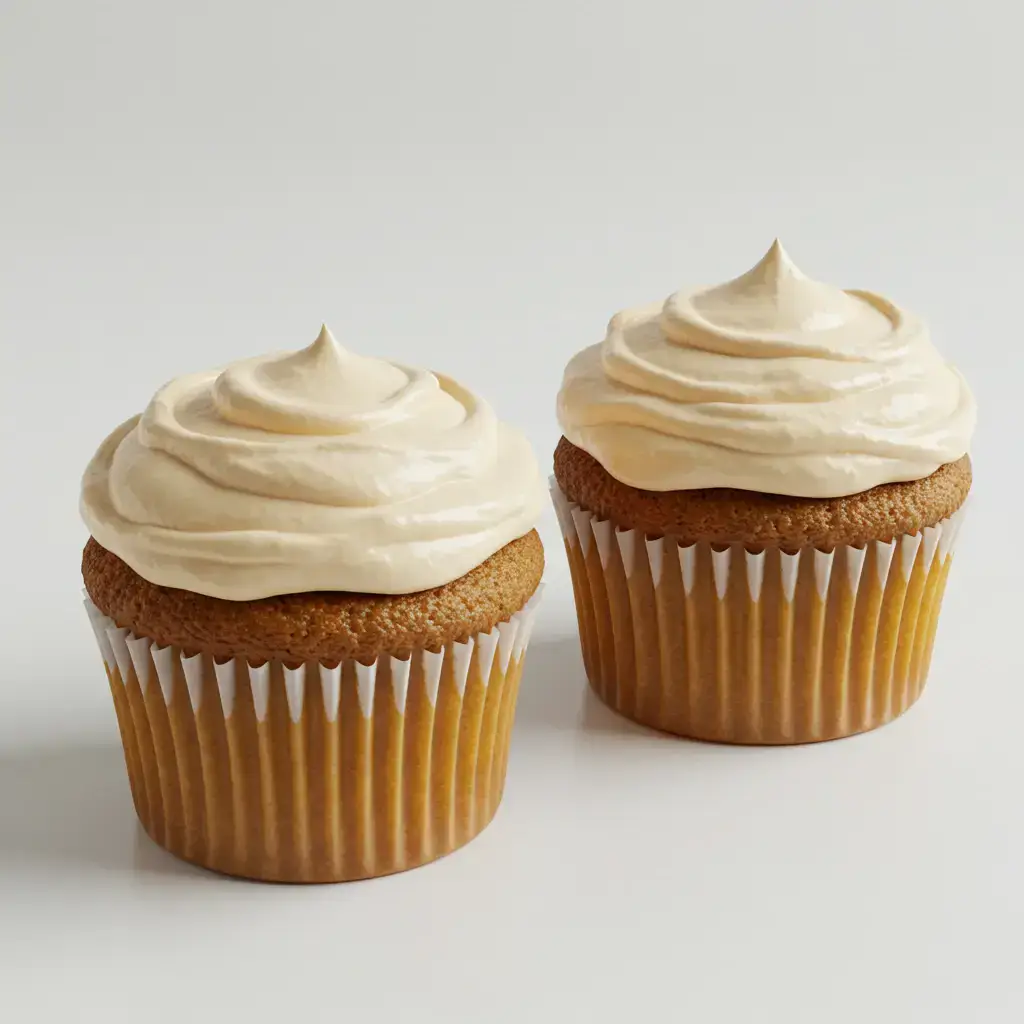 Cupcakes de Banana com Amendoim