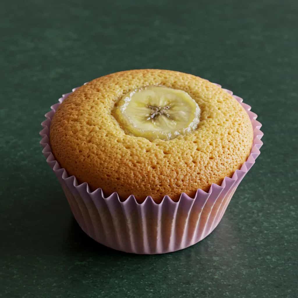 Cupcakes de Banana com Canela