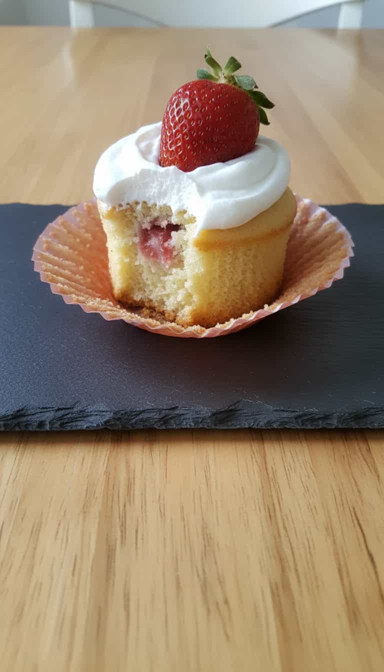 Foto deliciosa de Cupcakes de Baunilha pronta para servir - Bolos & Cupcakes