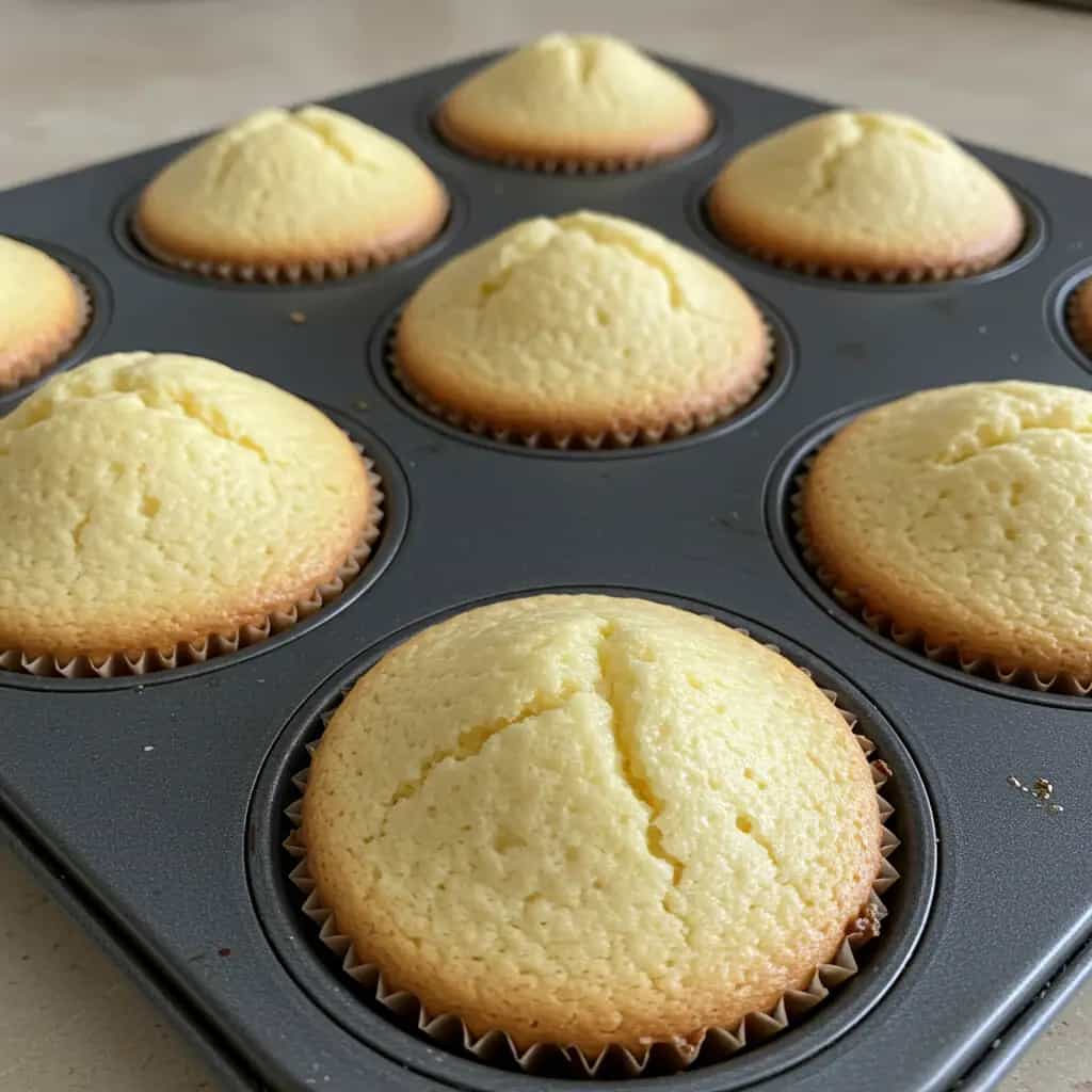 Cupcakes de Baunilha Caseiros